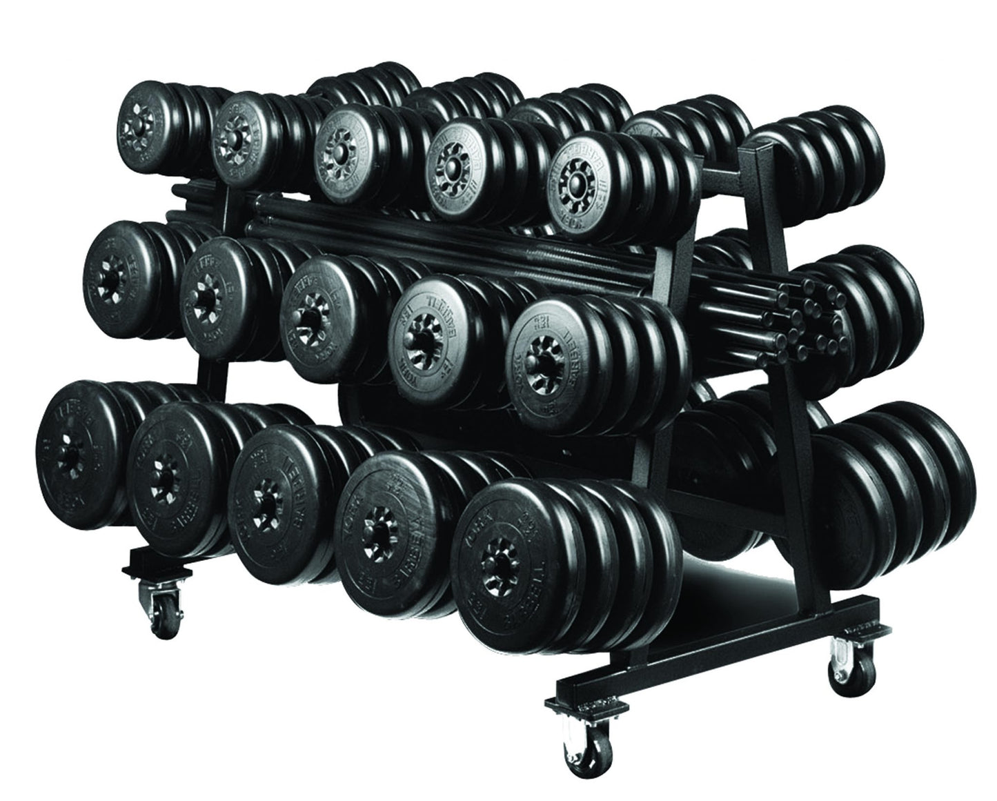 York Barbell Aerobic Weight Plate Set Club Pack