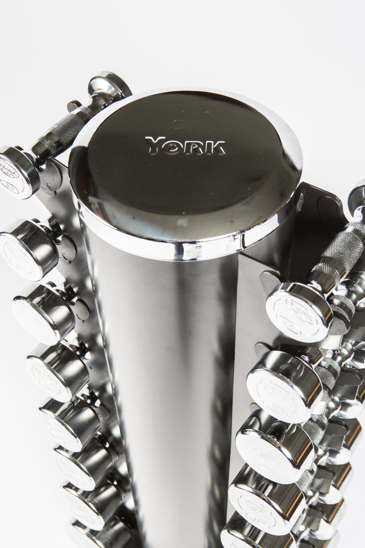 York Barbell 2 Sided Vertical Dumbbell Rack