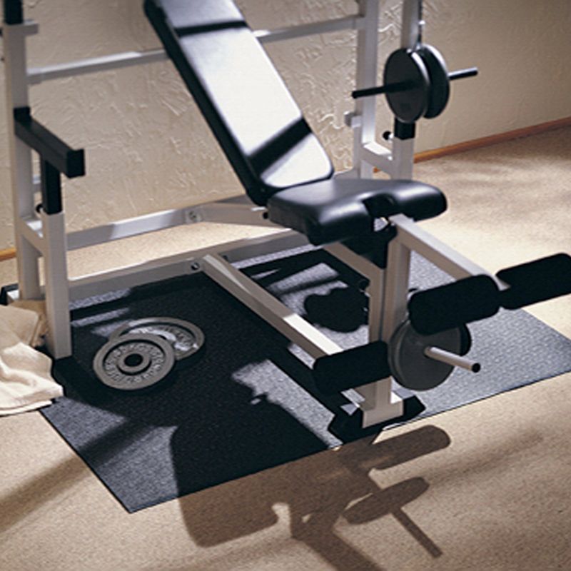 SuperMats 50″ x 60″ Solid Heavy Duty Home Gym Mat