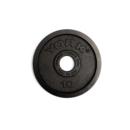 York Barbell 2″ Legacy Cast Iron Precision Milled Olympic Plate