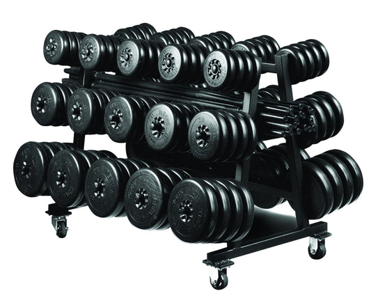York Barbell Aerobic Weight Plate Set Club Pack