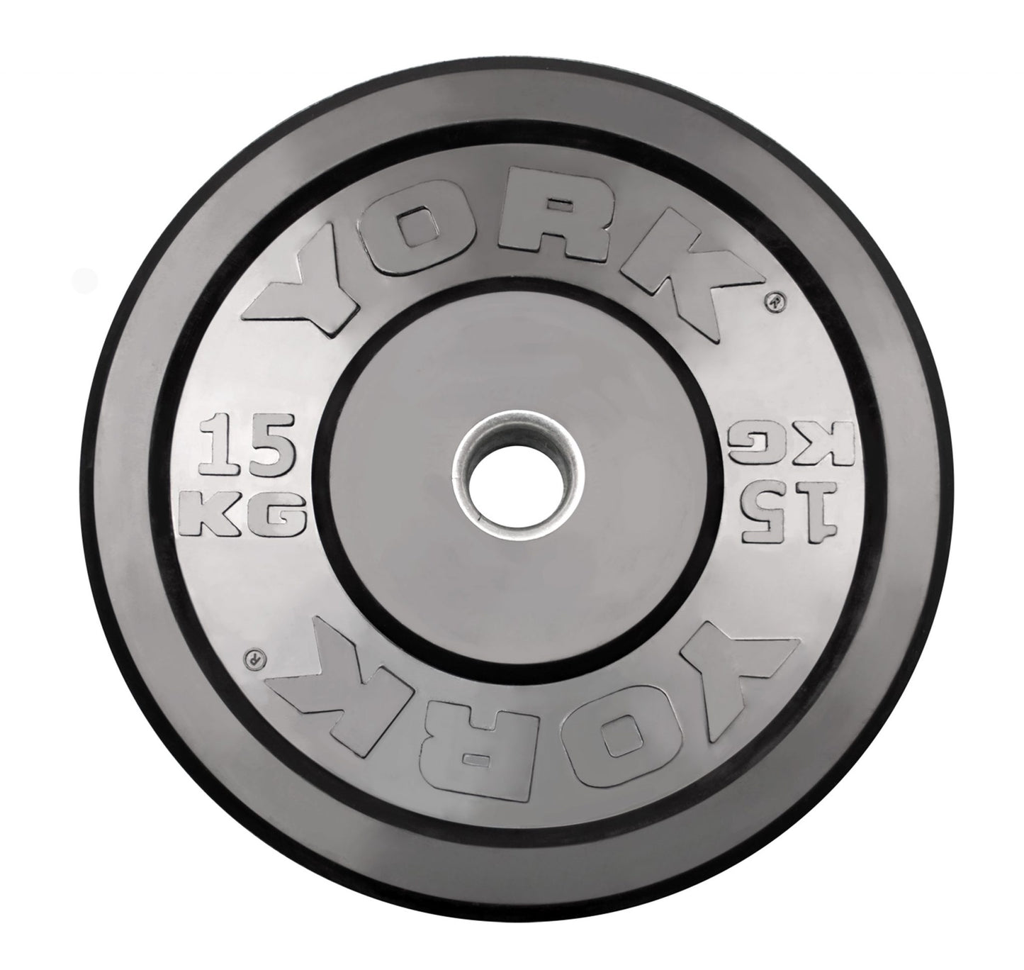 York Barbell Rubber Training Bumper Plate (Metric)