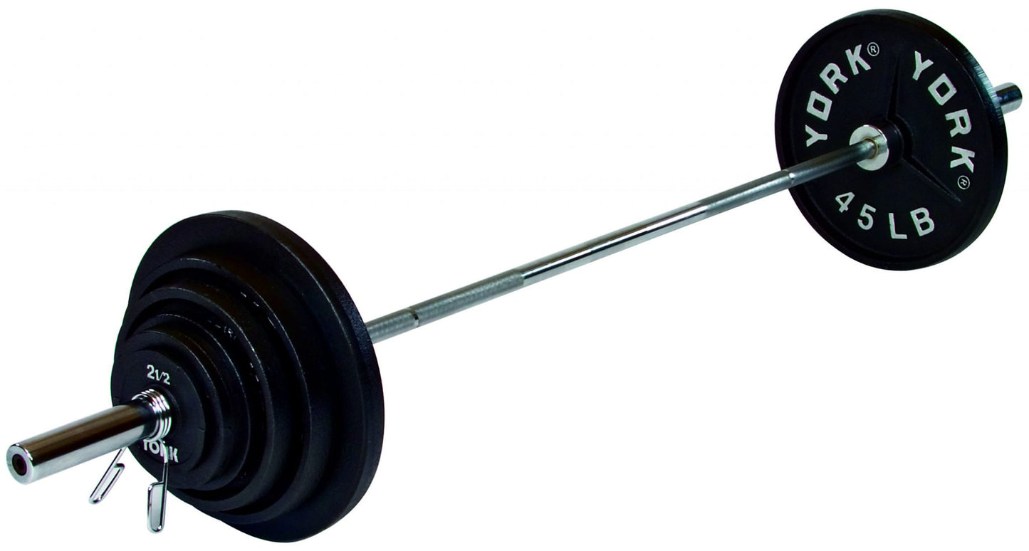 York Barbell Deep Dish Olympic Weight Plate Set