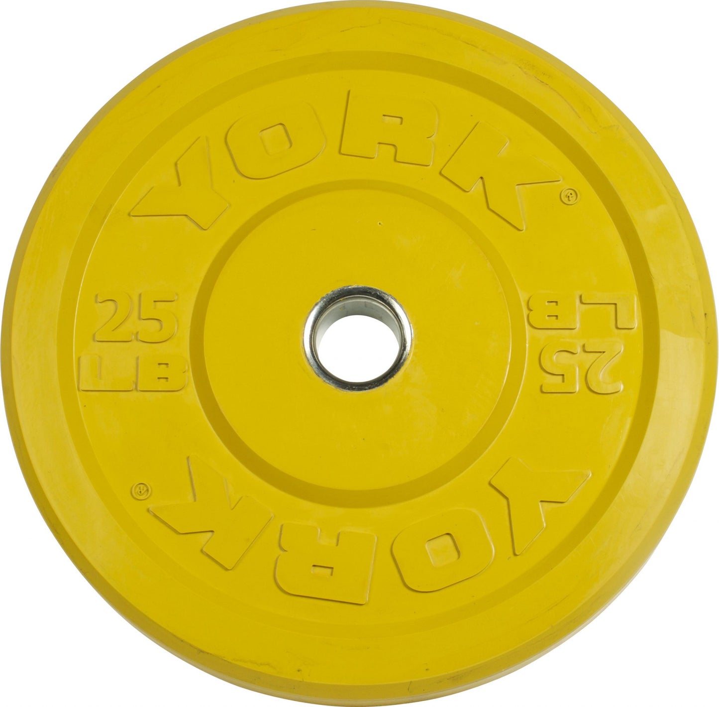 York Barbell Rubber Training Bumper Plate (Color)
