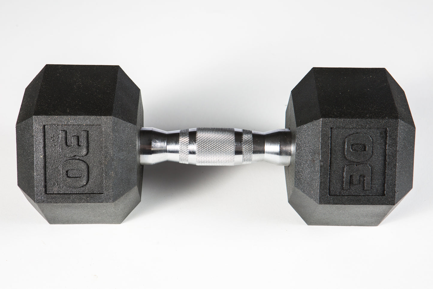 York Barbell PVC Hex Dumbbell – Chrome Ergo Handle 5 - 50 lb