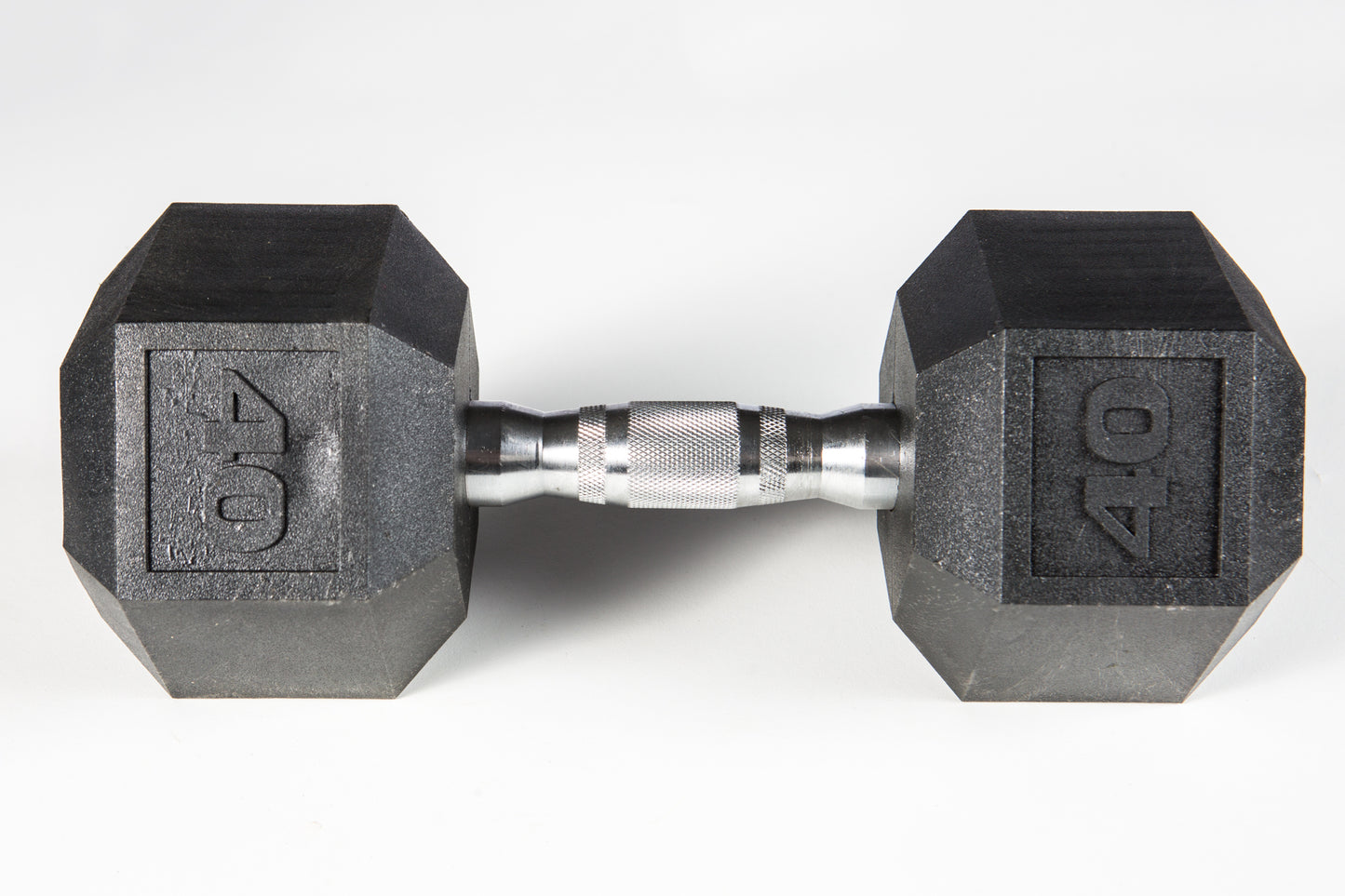 York Barbell PVC Hex Dumbbell – Chrome Ergo Handle 5 - 50 lb