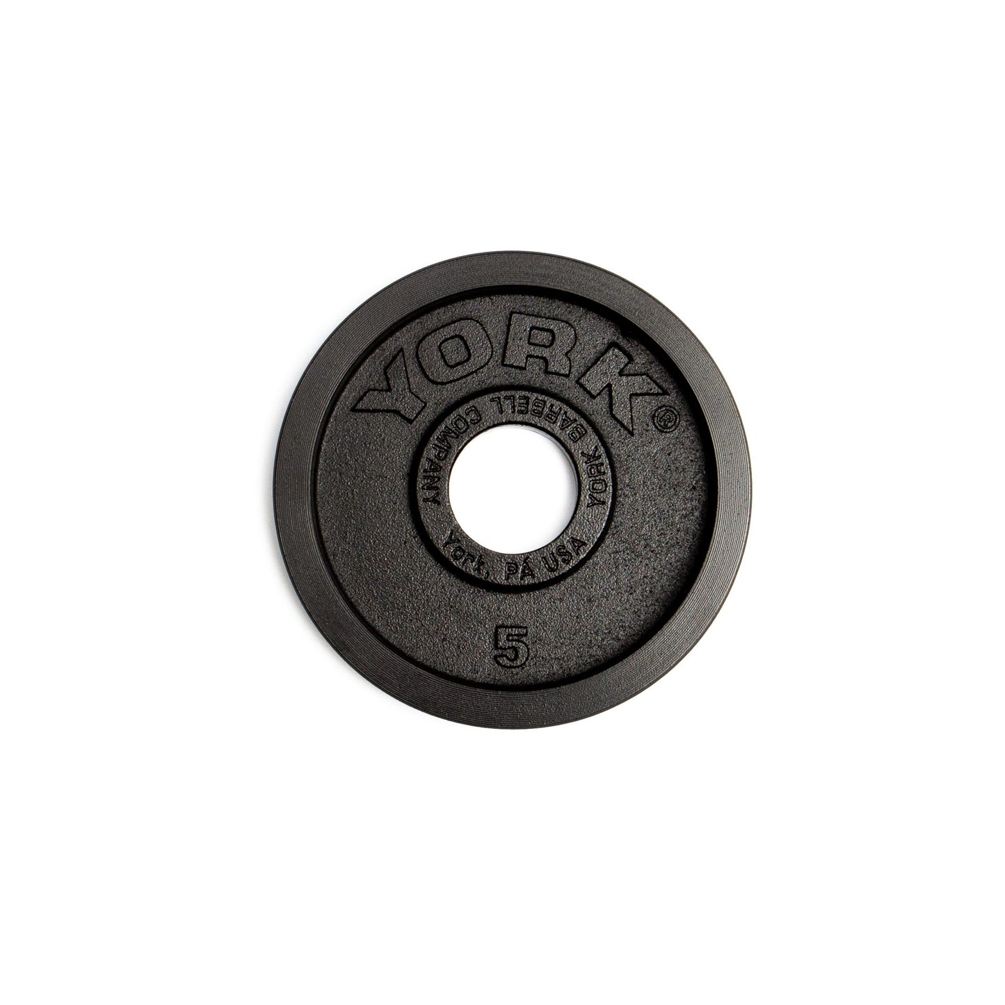 York Barbell 2″ Legacy Cast Iron Precision Milled Olympic Plate