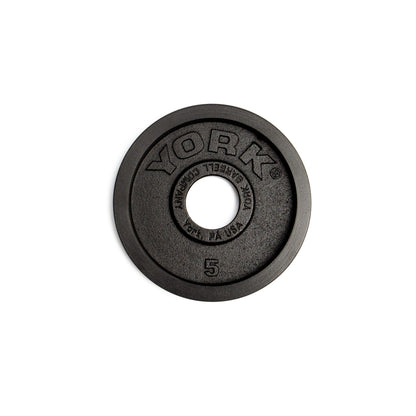 York Barbell 2″ Legacy Cast Iron Precision Milled Olympic Plate