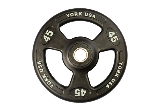 York Barbell 2″ Iso-Grip Urethane Plate