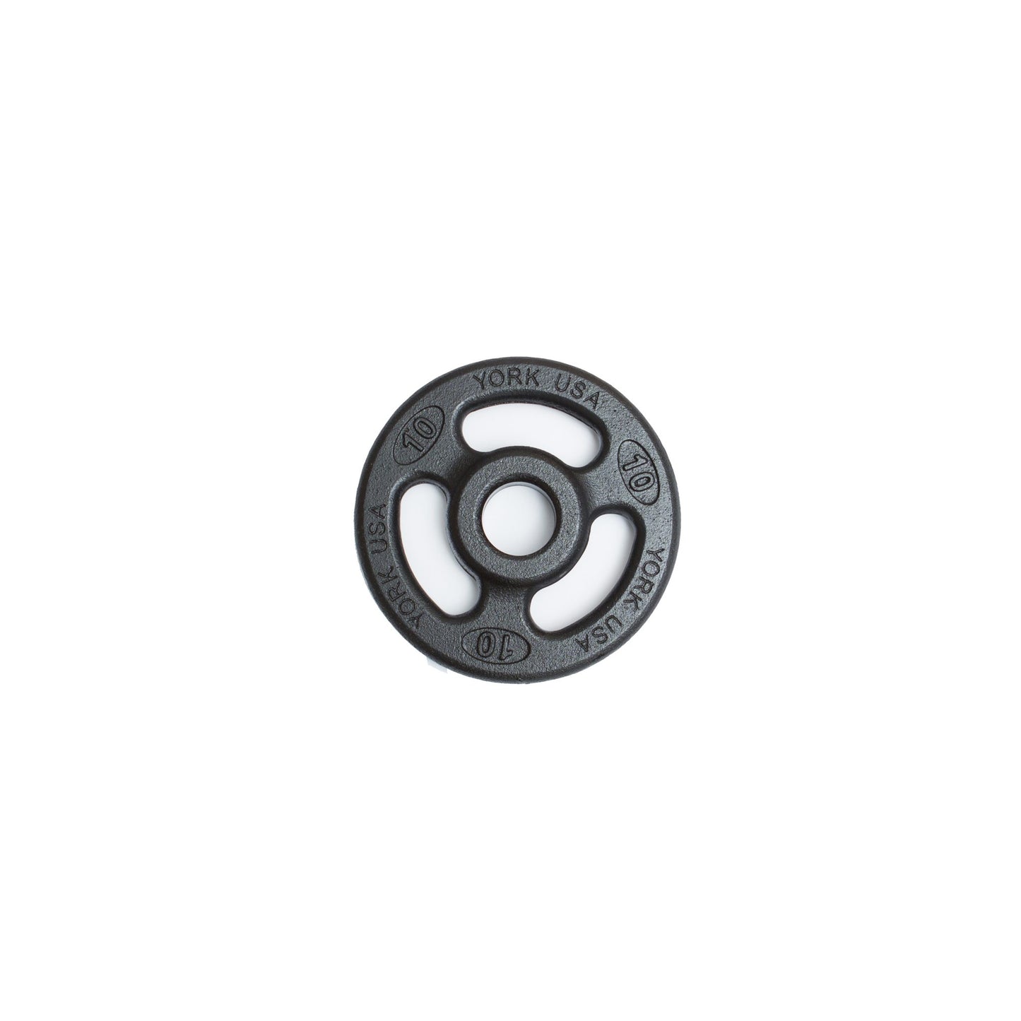 York Barbell 2″ Iso-Grip Steel Olympic Plate