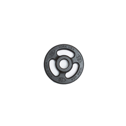 York Barbell 2″ Iso-Grip Steel Olympic Plate