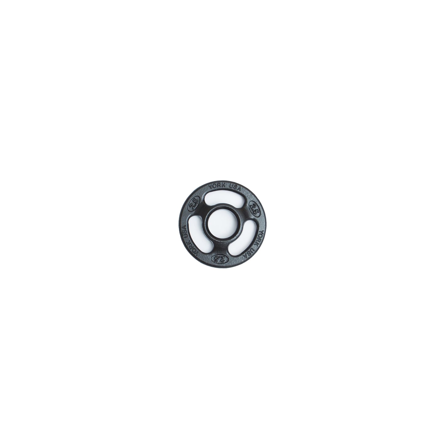 York Barbell 2″ Iso-Grip Steel Olympic Plate