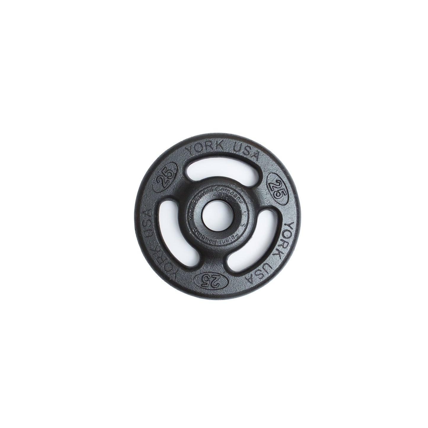 York Barbell 2″ Iso-Grip Steel Olympic Plate