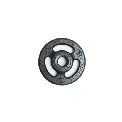 York Barbell 2″ Iso-Grip Steel Olympic Plate