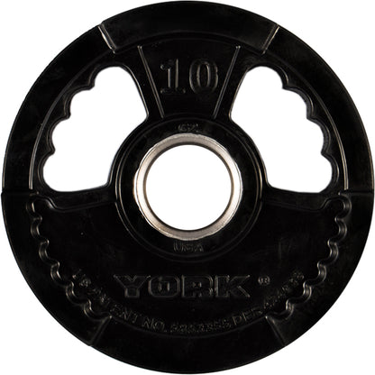 York Barbell 2″ G-2 Rubber Olympic Weight Plate