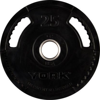 York Barbell 2″ G-2 Rubber Olympic Weight Plate