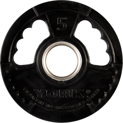 York Barbell 2″ G-2 Rubber Olympic Weight Plate