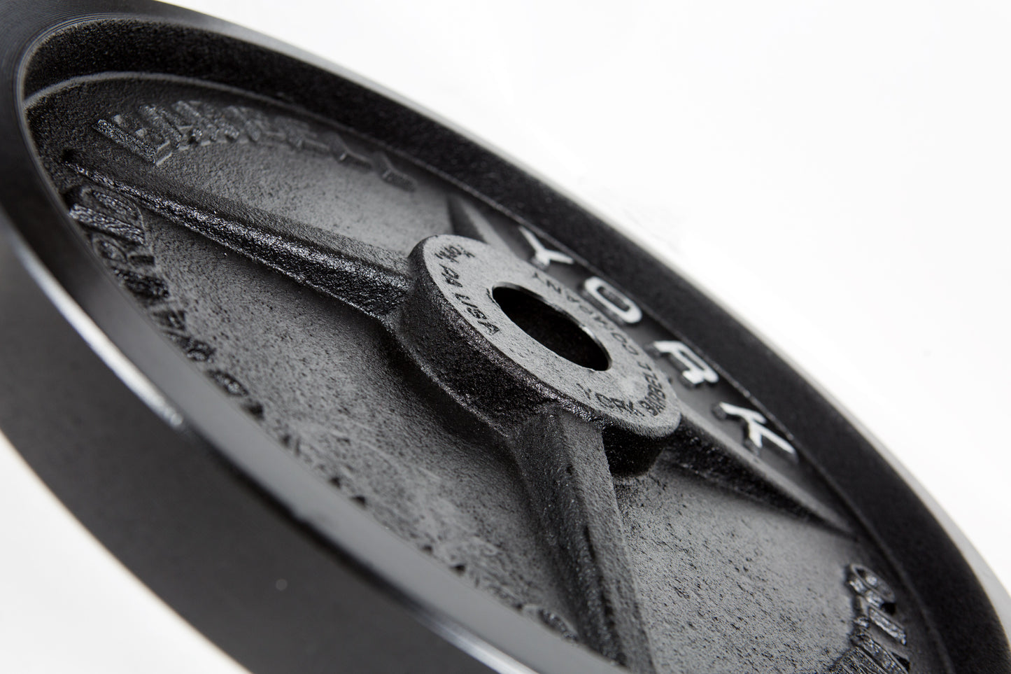 York Barbell 2″ Legacy Cast Iron Precision Milled Olympic Plate