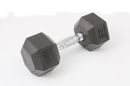 York Barbell Rubber Hex Dumbbell 2.5 - 125 lb