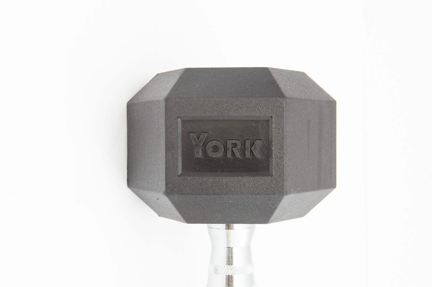 York Barbell Rubber Hex Dumbbell 2.5 - 125 lb