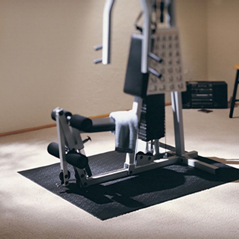 SuperMats 50″ x 60″ Solid Heavy Duty Home Gym Mat