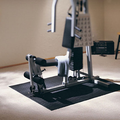 SuperMats 50″ x 60″ Solid Heavy Duty Home Gym Mat