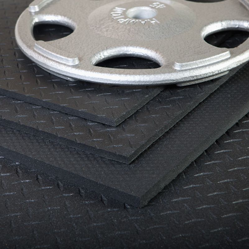 SuperMats 48" x 72" x 3/8" Rubber Mat